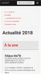 Mobile Screenshot of cedef.org