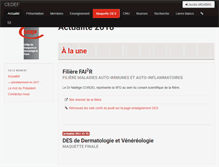 Tablet Screenshot of cedef.org